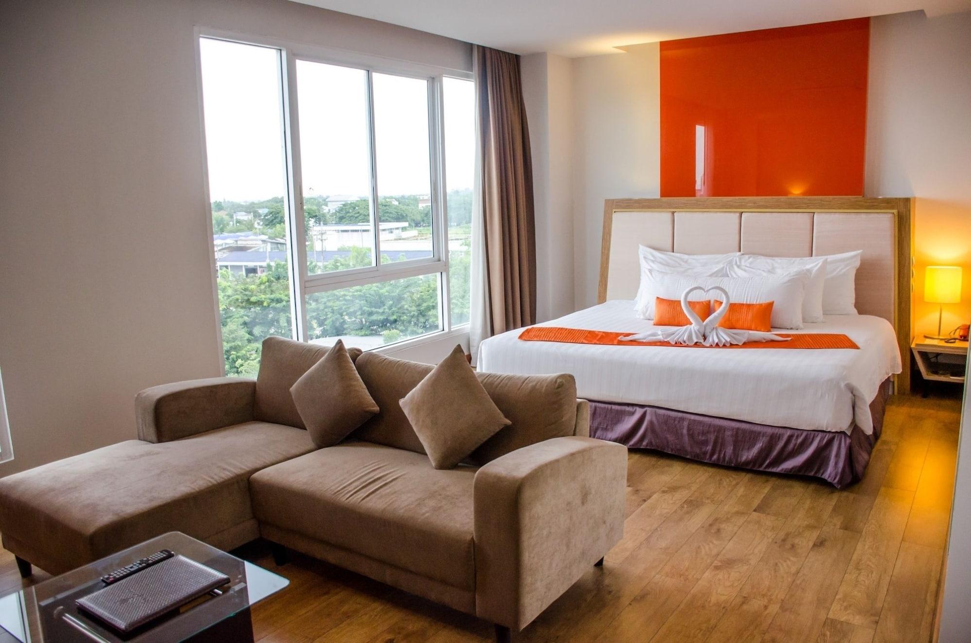 Prajaktra Design Hotel Udon Thani Exterior foto