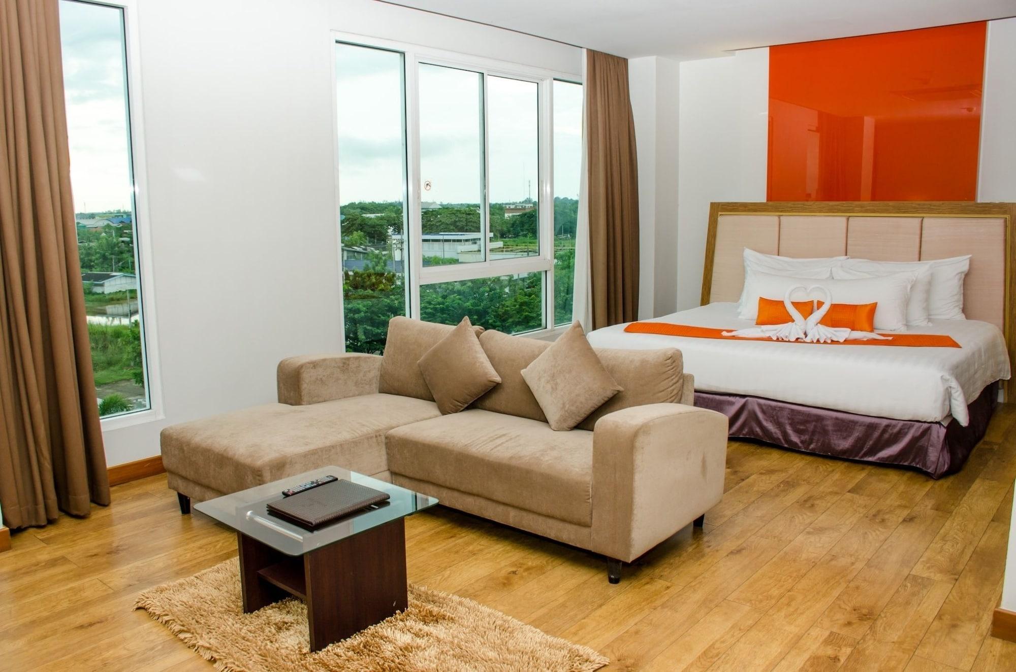 Prajaktra Design Hotel Udon Thani Exterior foto