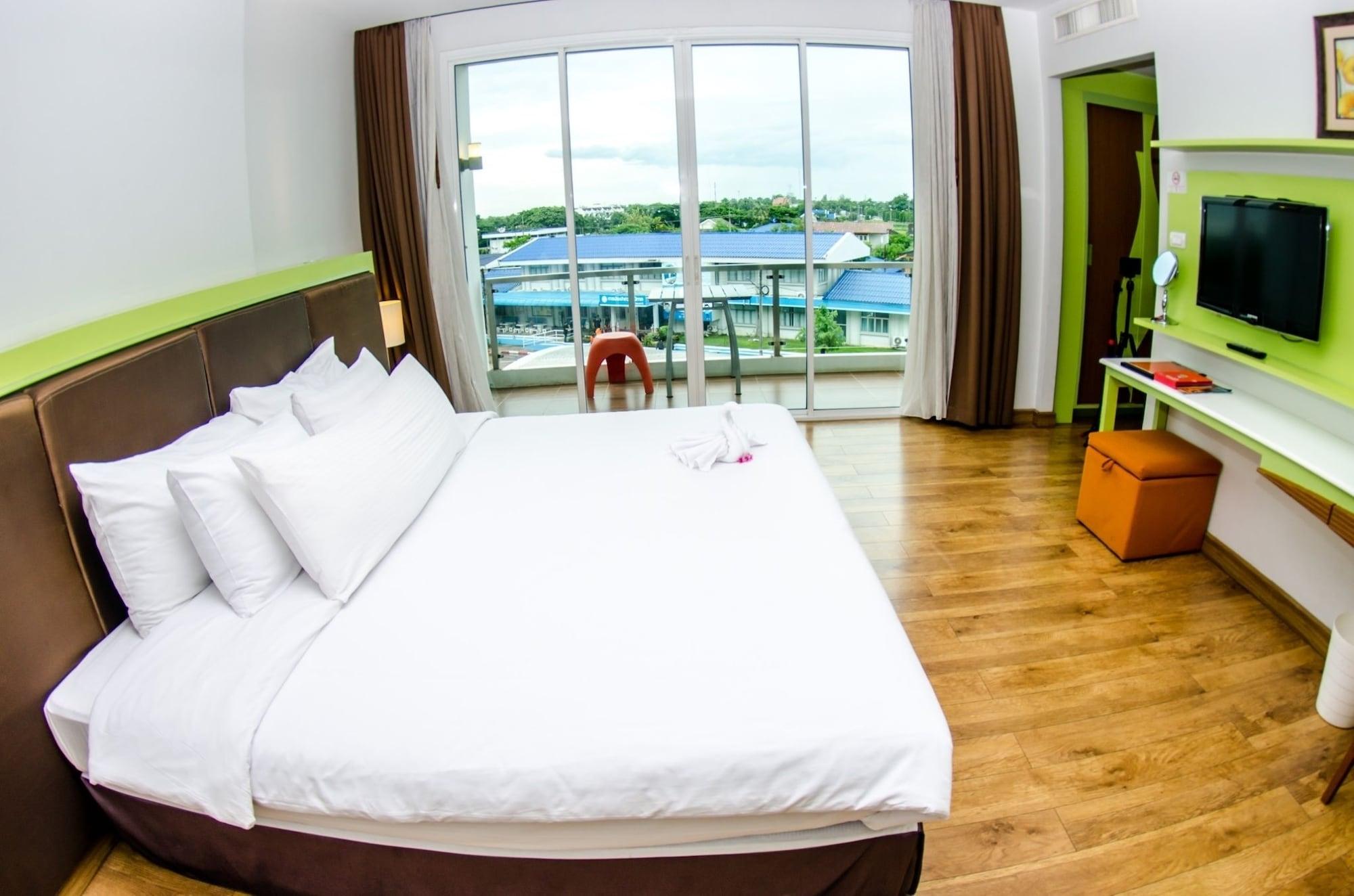 Prajaktra Design Hotel Udon Thani Exterior foto